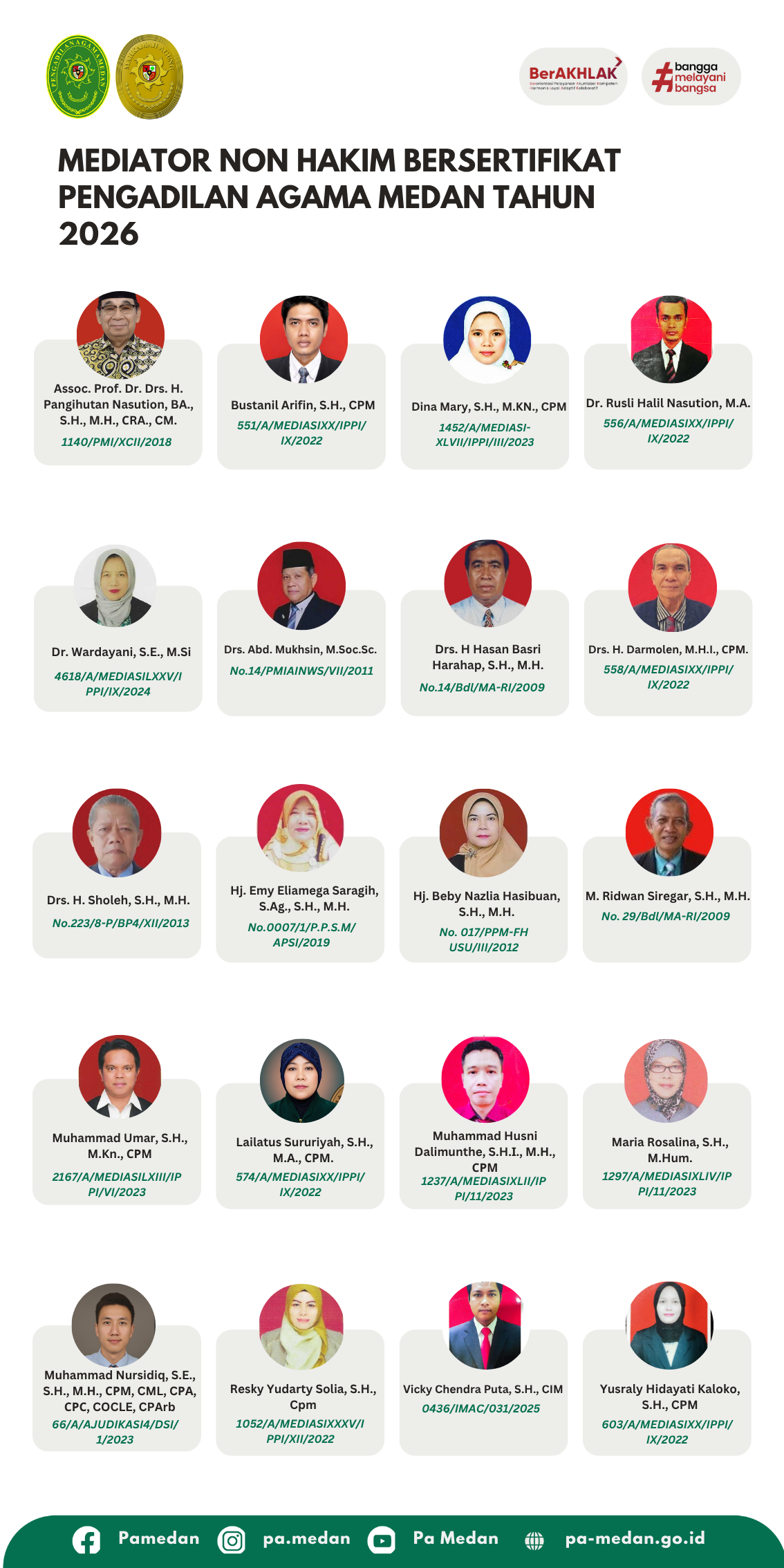 Mediator Non Hakim Tahun 2026